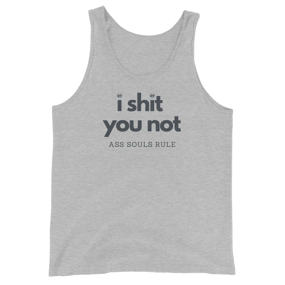 I Shit You Not unisex tank top
