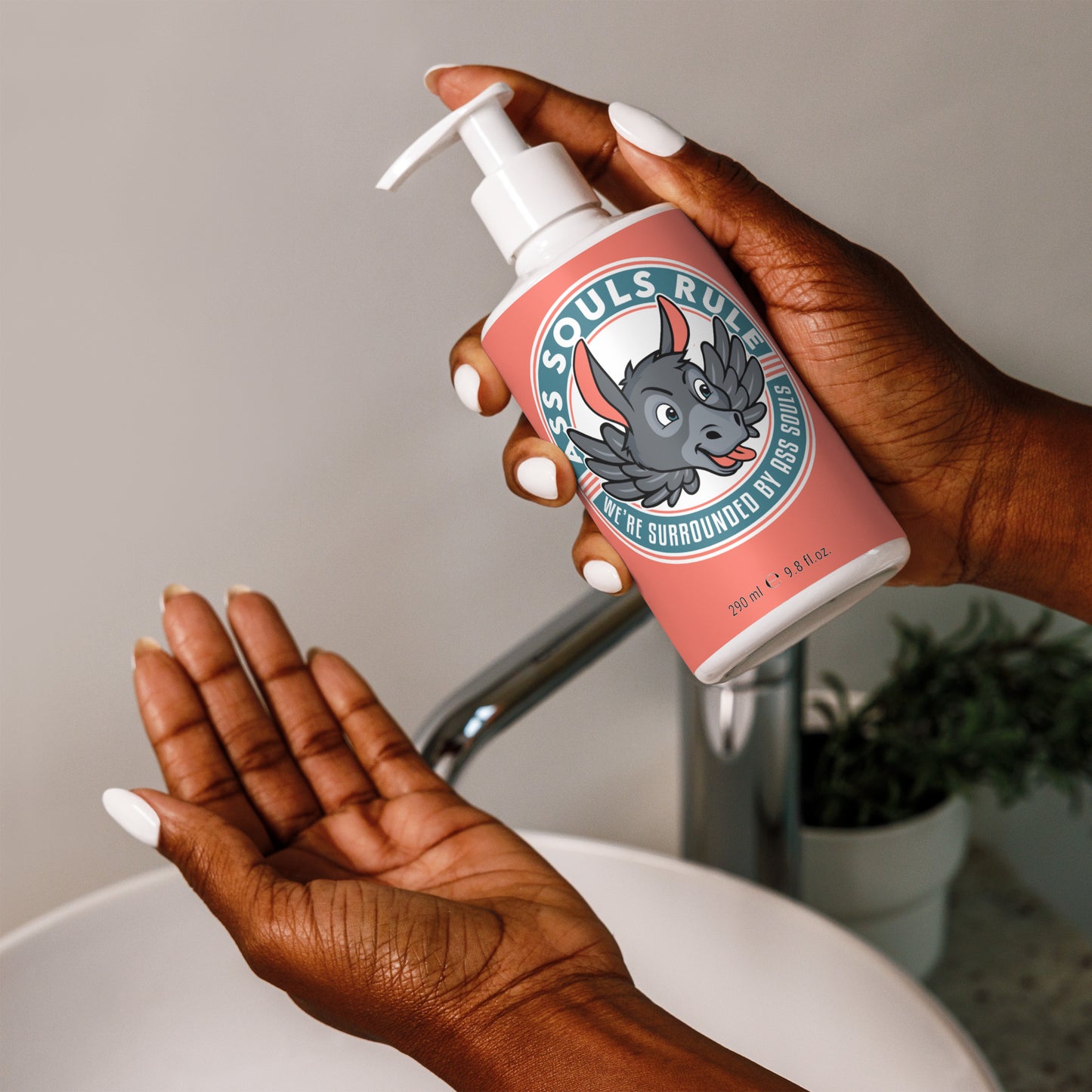 Logo of ASR refreshing hand & body lotion - salmon