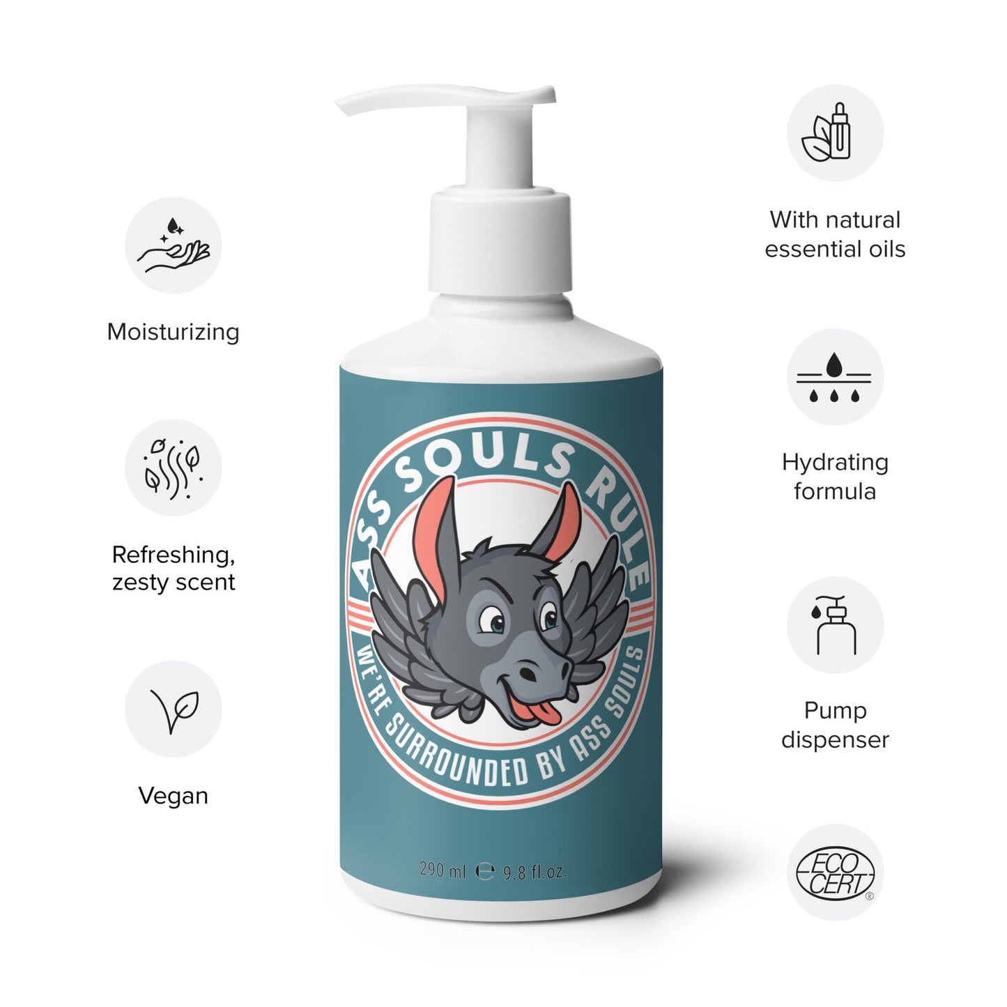 Logo of ASR refreshing hand & body lotion - teal