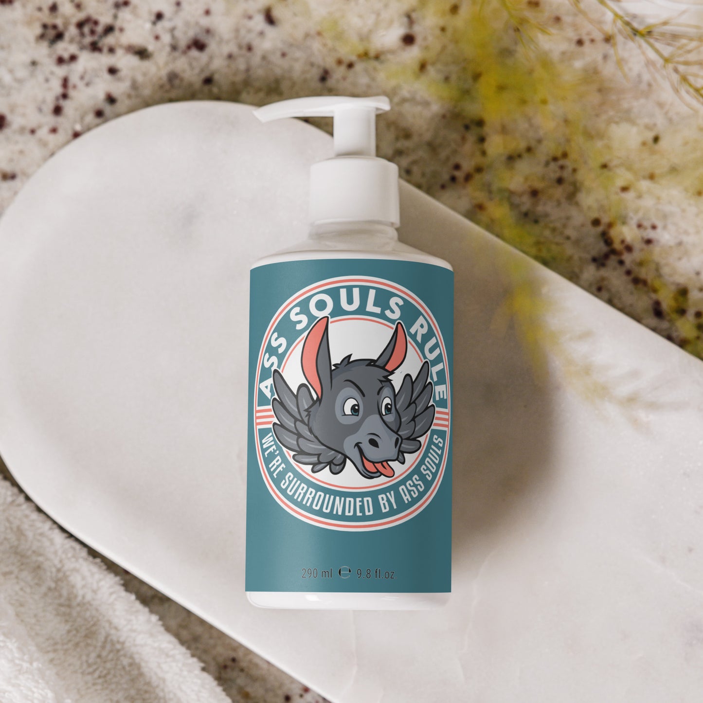 Logo of ASR refreshing hand & body lotion - teal