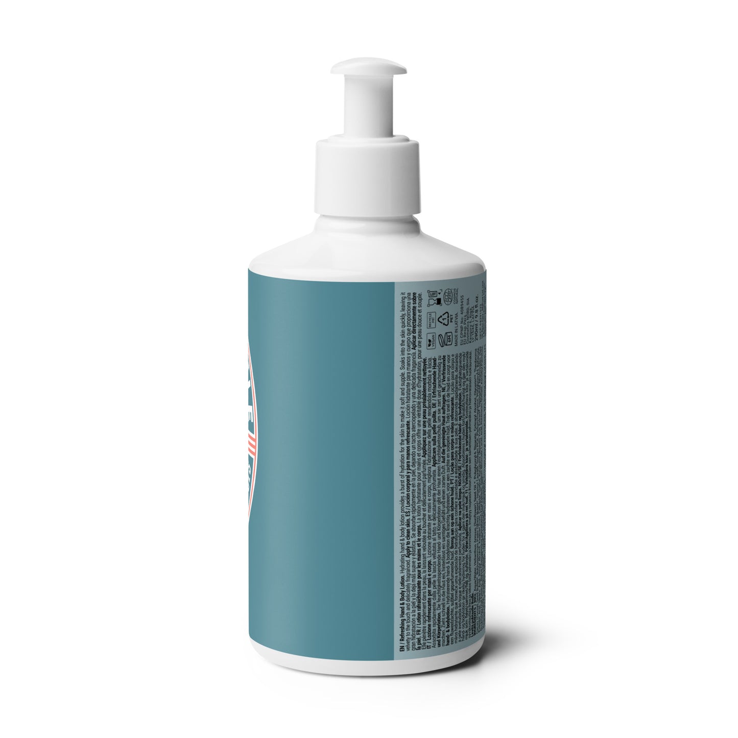 Logo of ASR refreshing hand & body lotion - teal