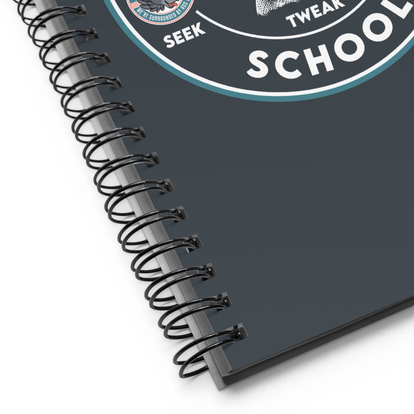 Ass Souls Rule's School spiral notebook