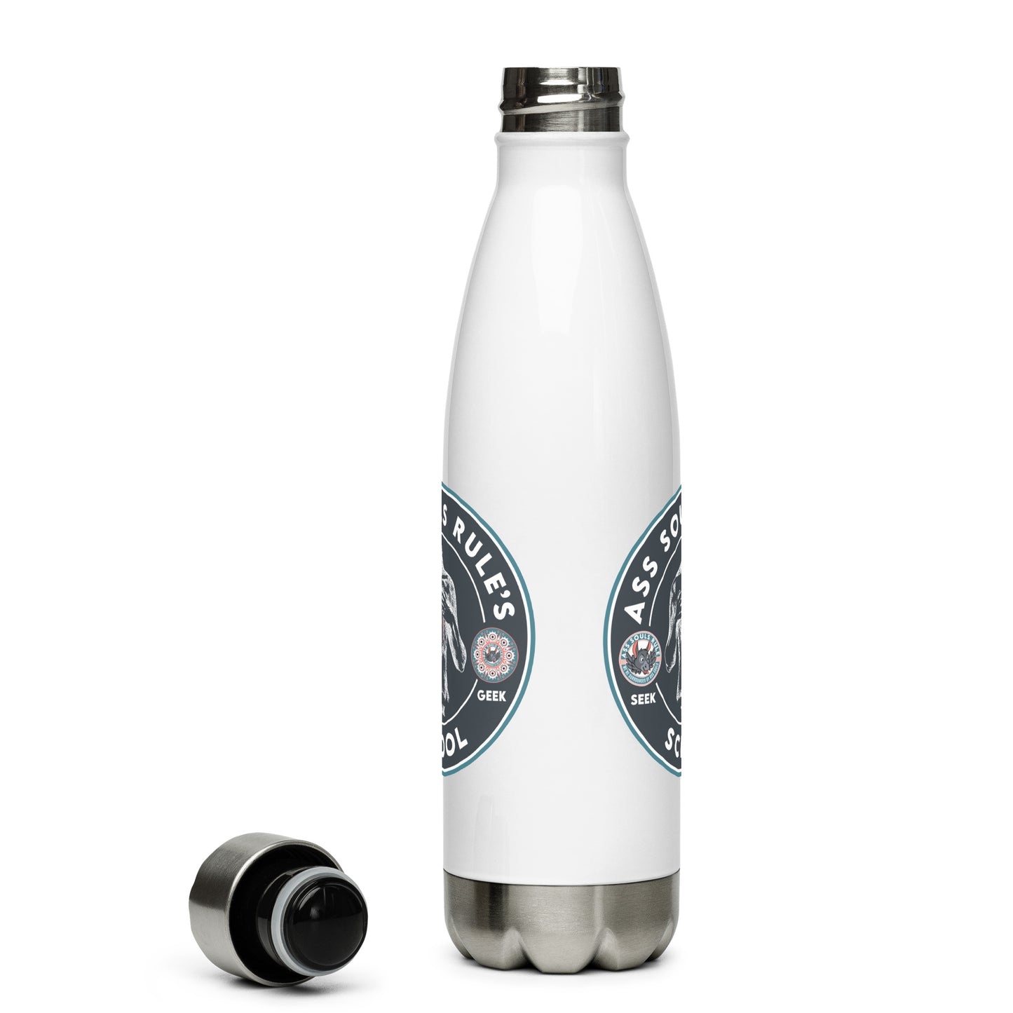 Ass Souls Rule's School stainless steel water bottle