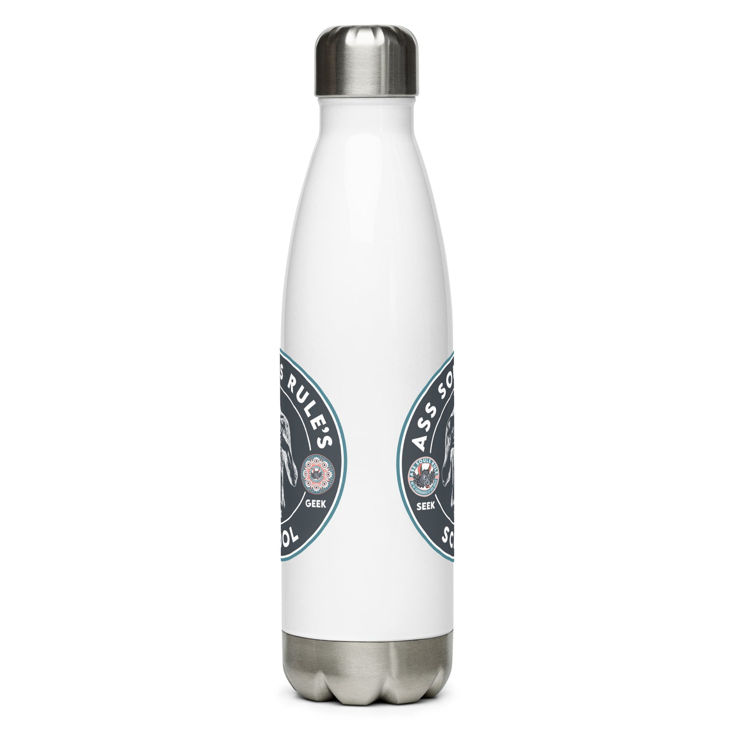 Ass Souls Rule's School stainless steel water bottle