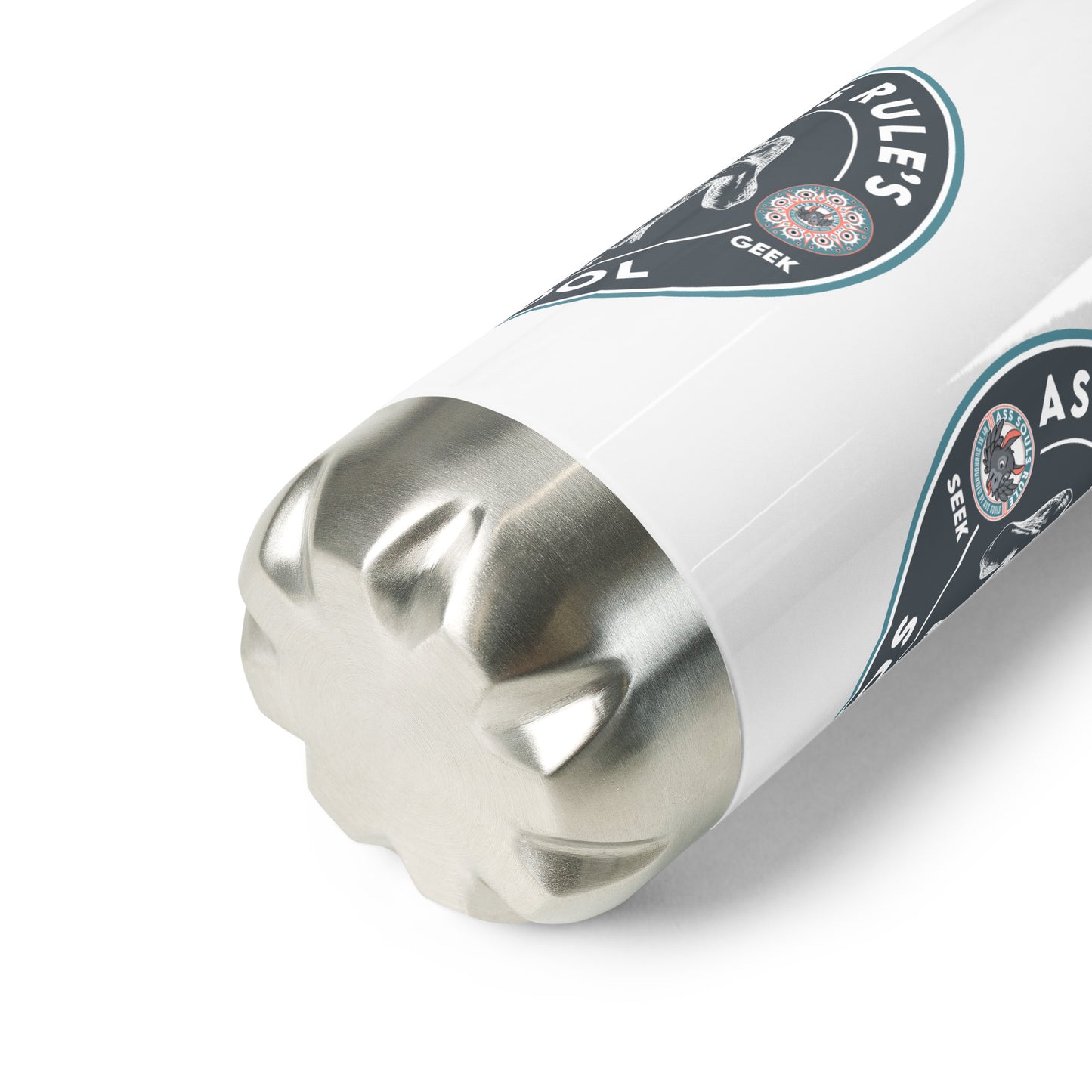 Ass Souls Rule's School stainless steel water bottle