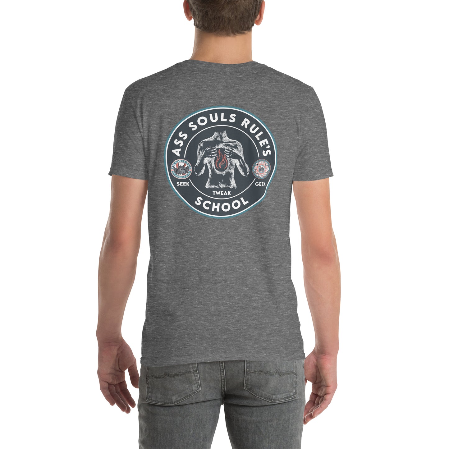 Ass Souls Rule's School short-sleeve unisex t-shirt
