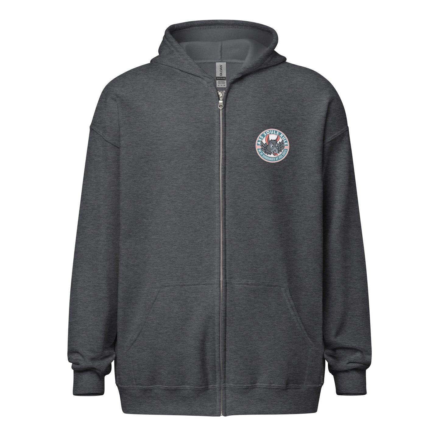 ASR Unisex heavy blend zip hoodie