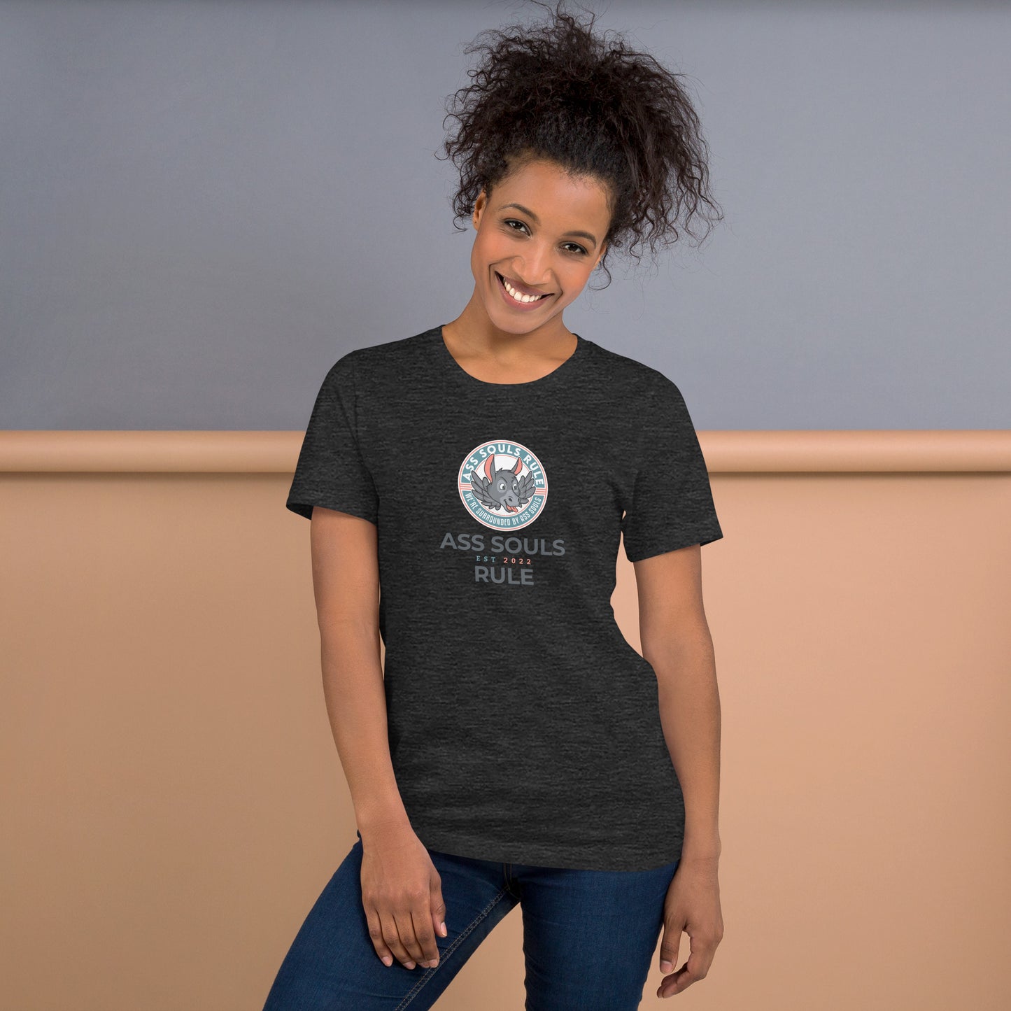 Logo of ASR Est unisex t-shirt