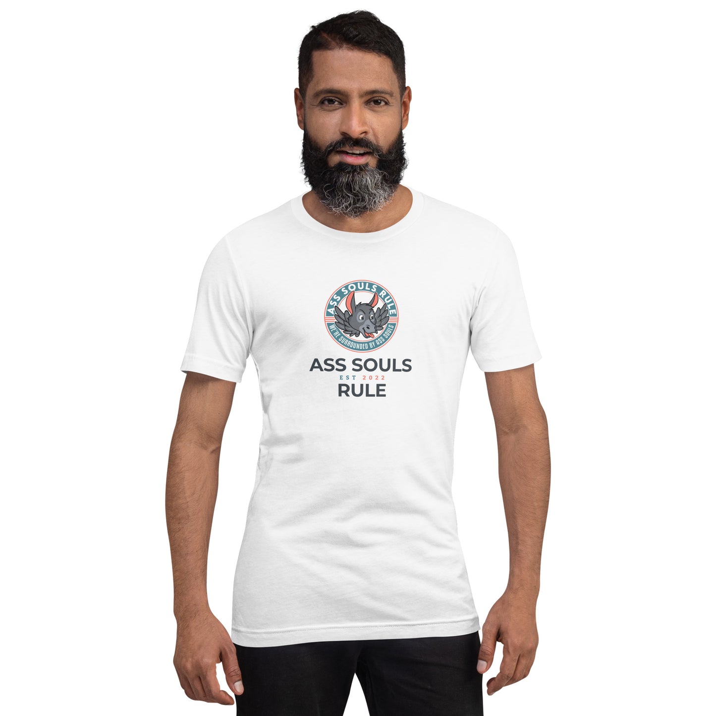 Logo of ASR Est unisex t-shirt