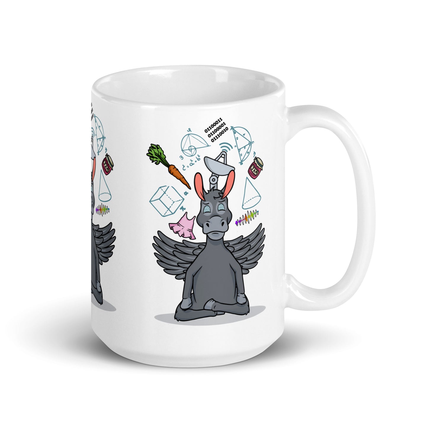 Acer Geeking Out white glossy mug