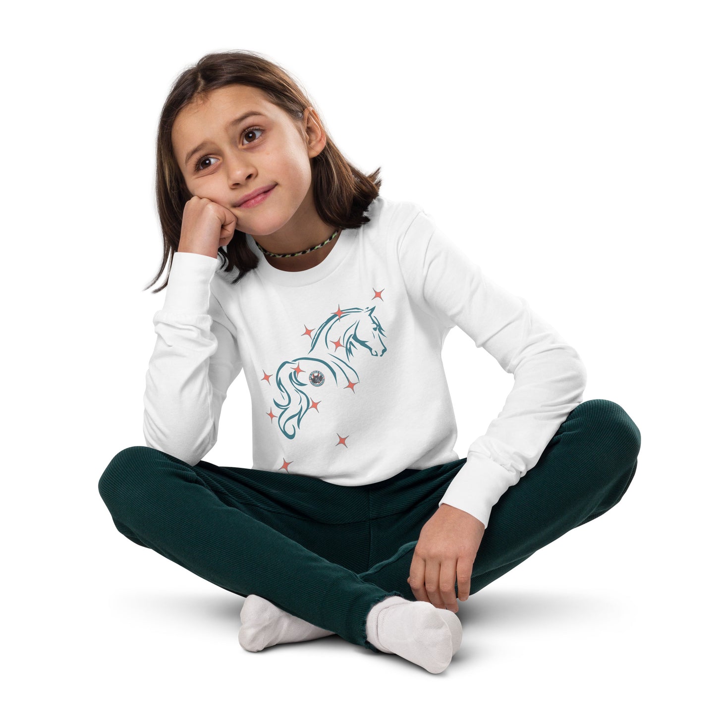 Magical Horse youth long sleeve tee