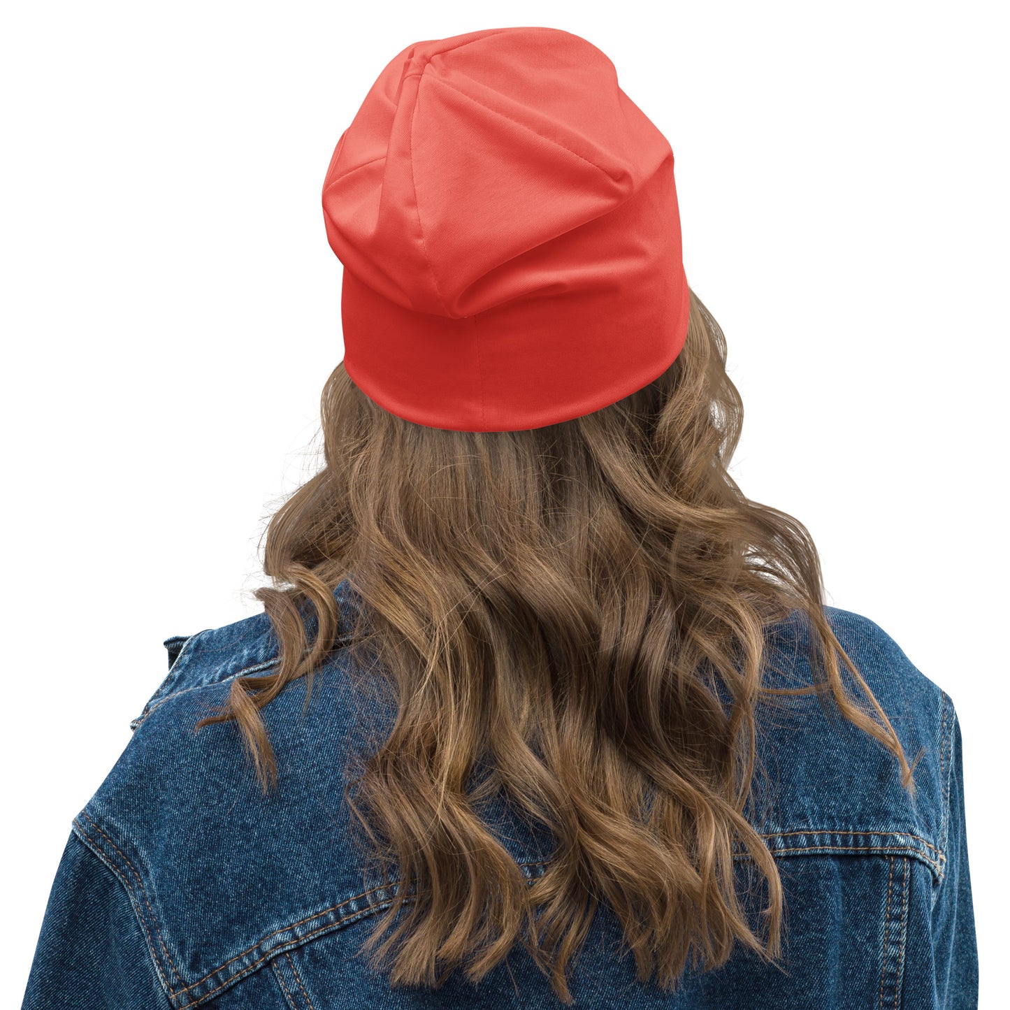 Logo of ASR beanie - salmon