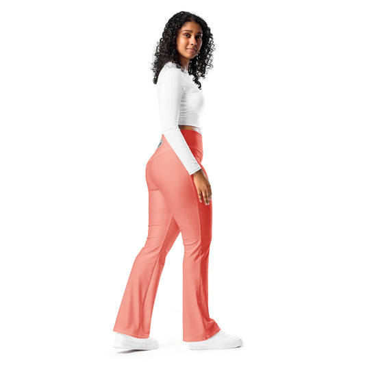 Logo of ASR flare leggings - salmon