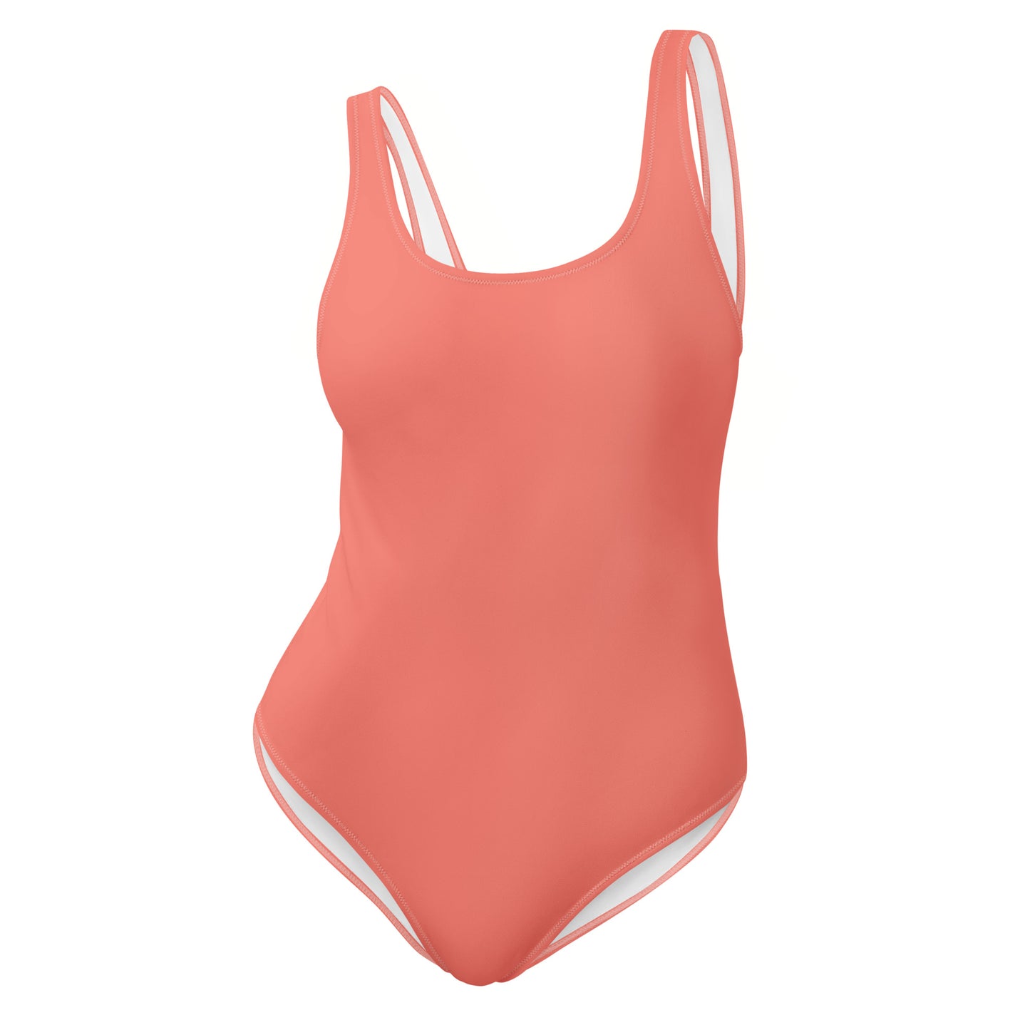 Logo of ASR one-piece swimsuit - salmon