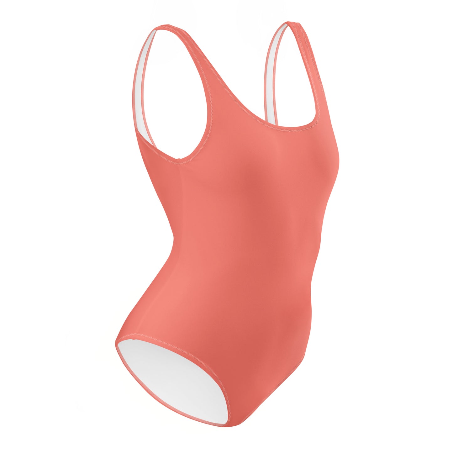 Logo of ASR one-piece swimsuit - salmon