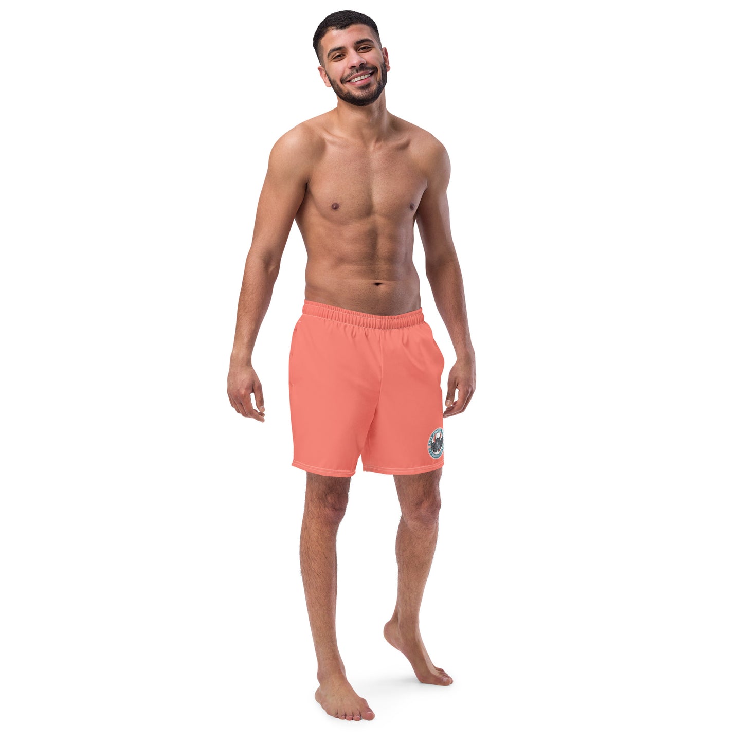 Logo of ASR men's swim trunks