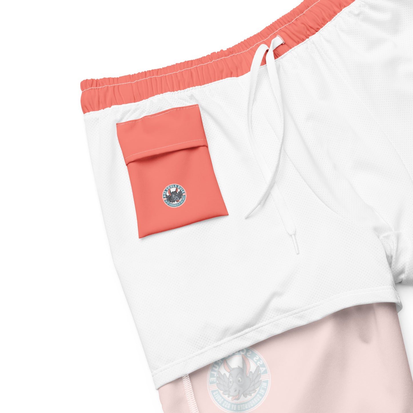 Logo of ASR men's swim trunks