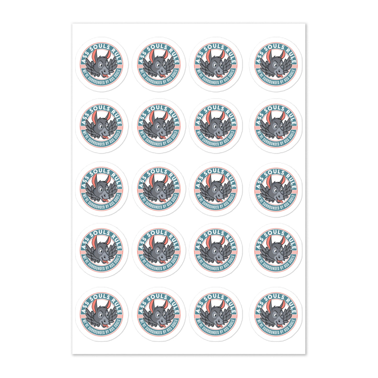 Logo of ASR sticker sheet