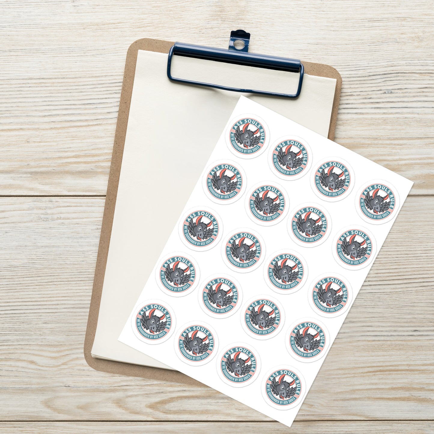 Logo of ASR sticker sheet