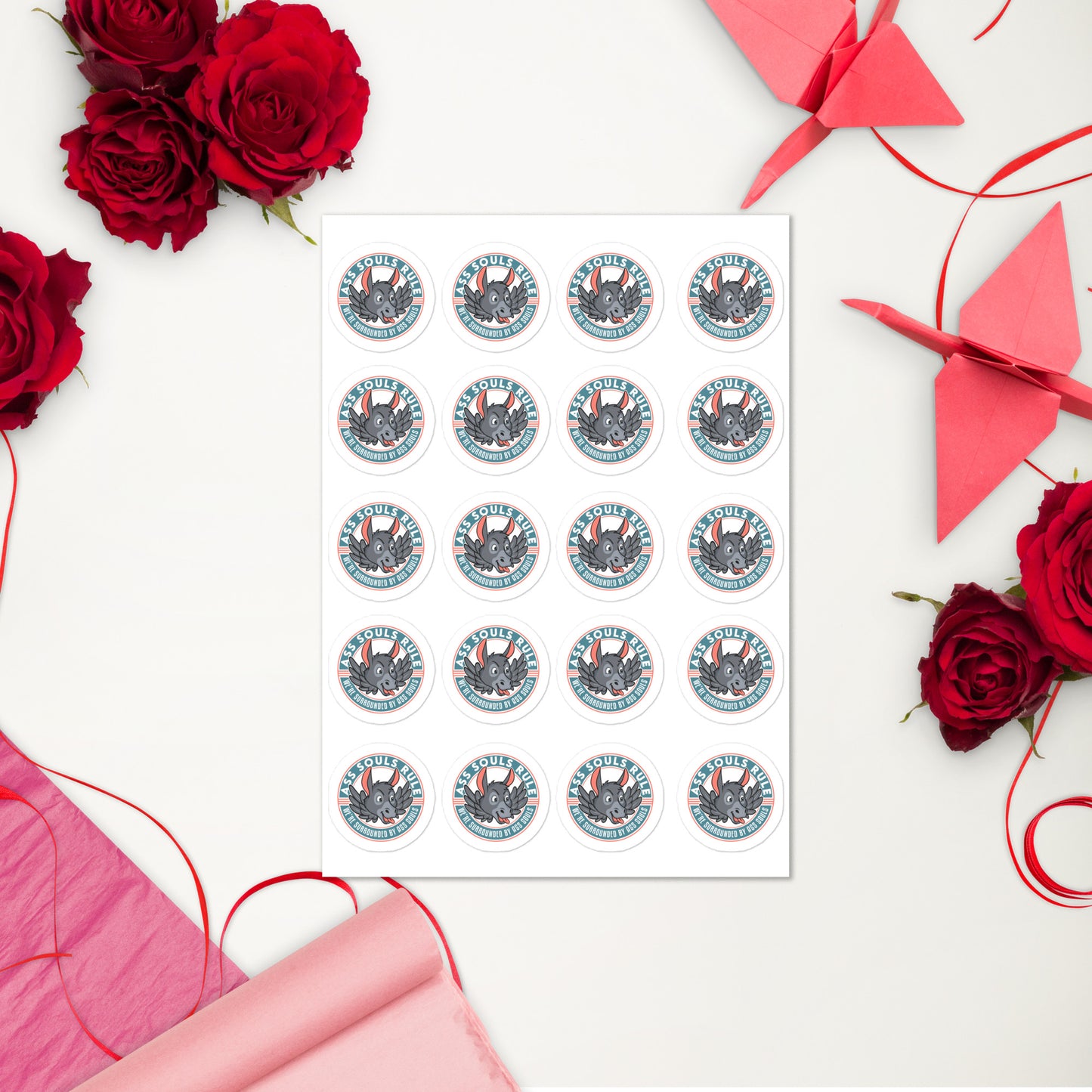 Logo of ASR sticker sheet