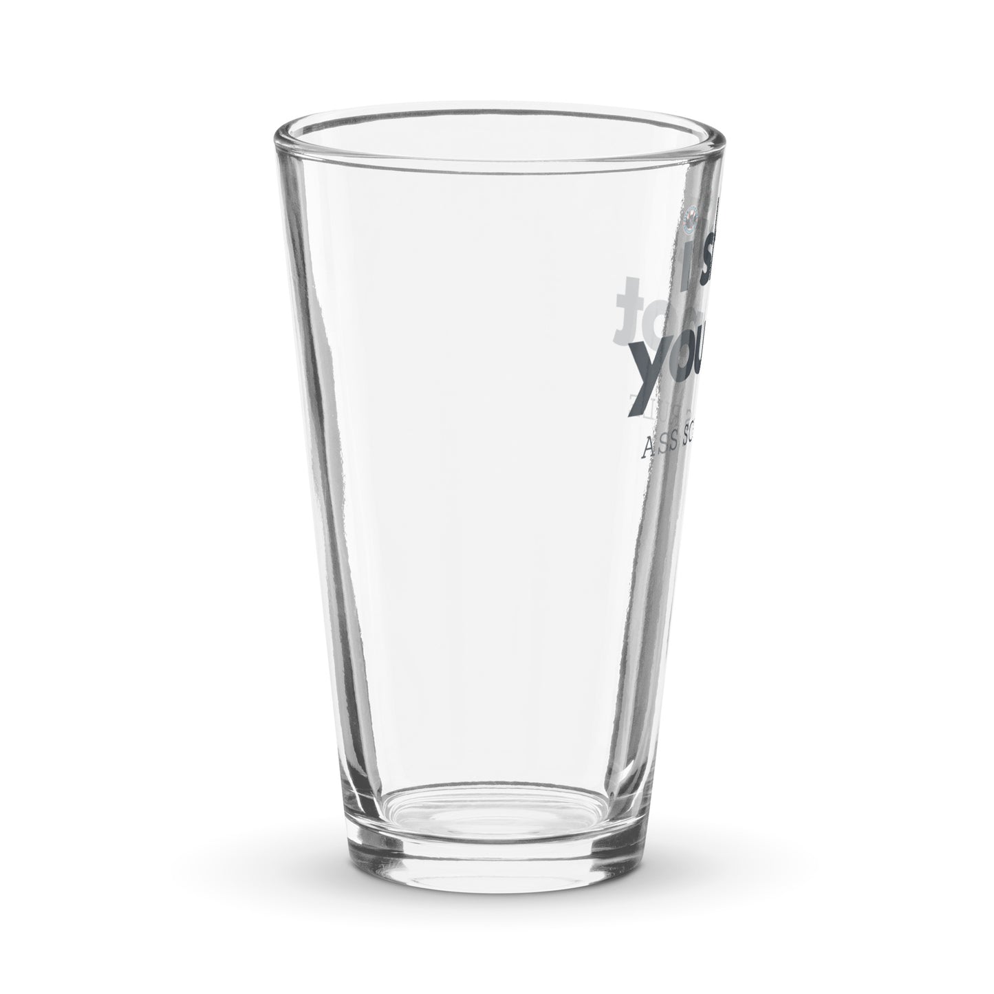I Shit You Not shaker pint glass