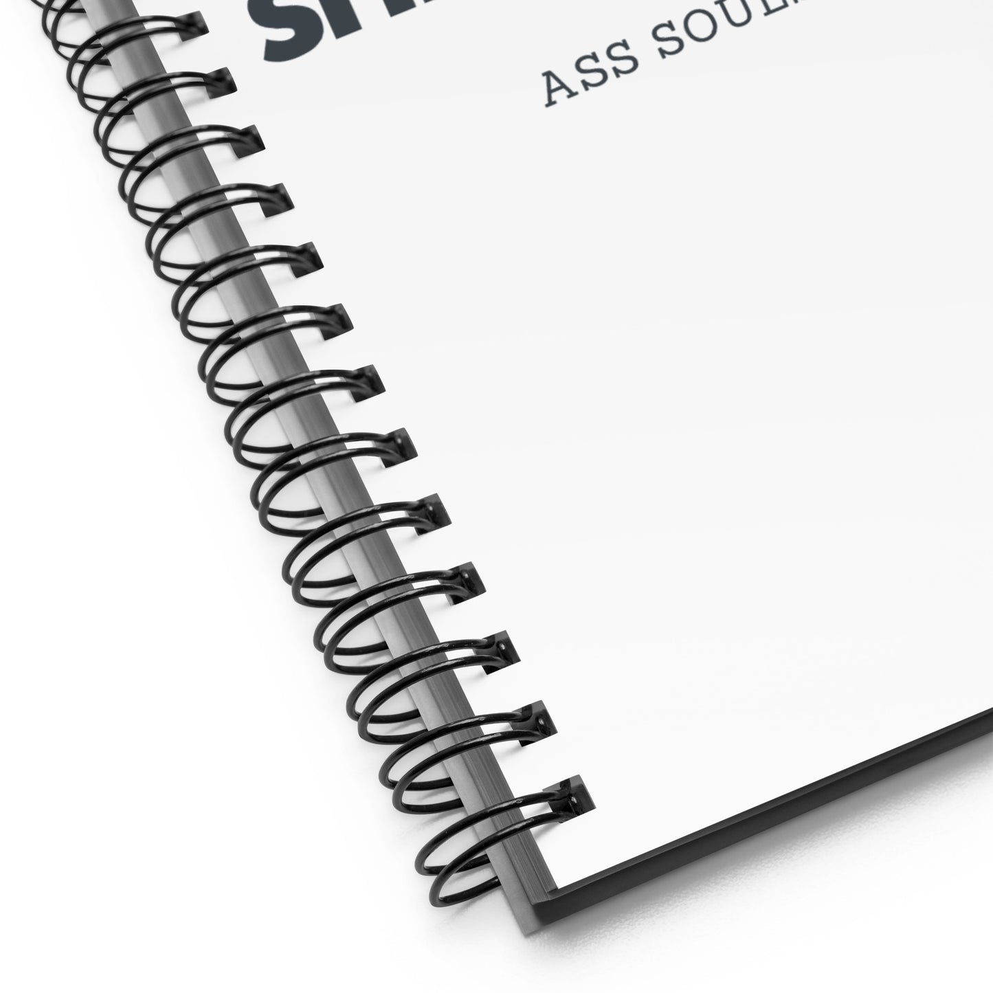 Emotional Shit Happens spiral notebook