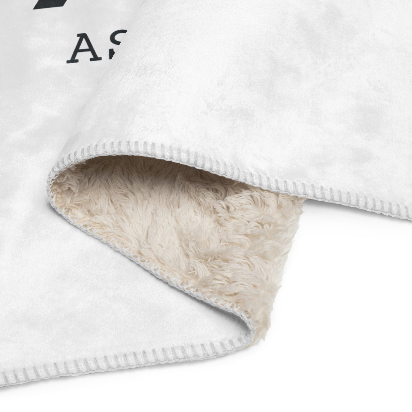 I Shit You Not sherpa blanket