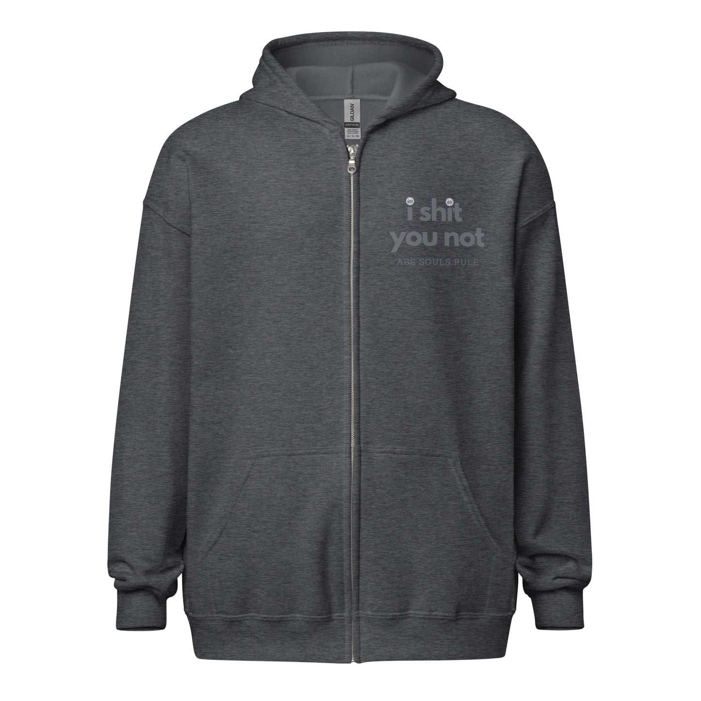 I Shit You Not unisex heavy blend zip hoodie