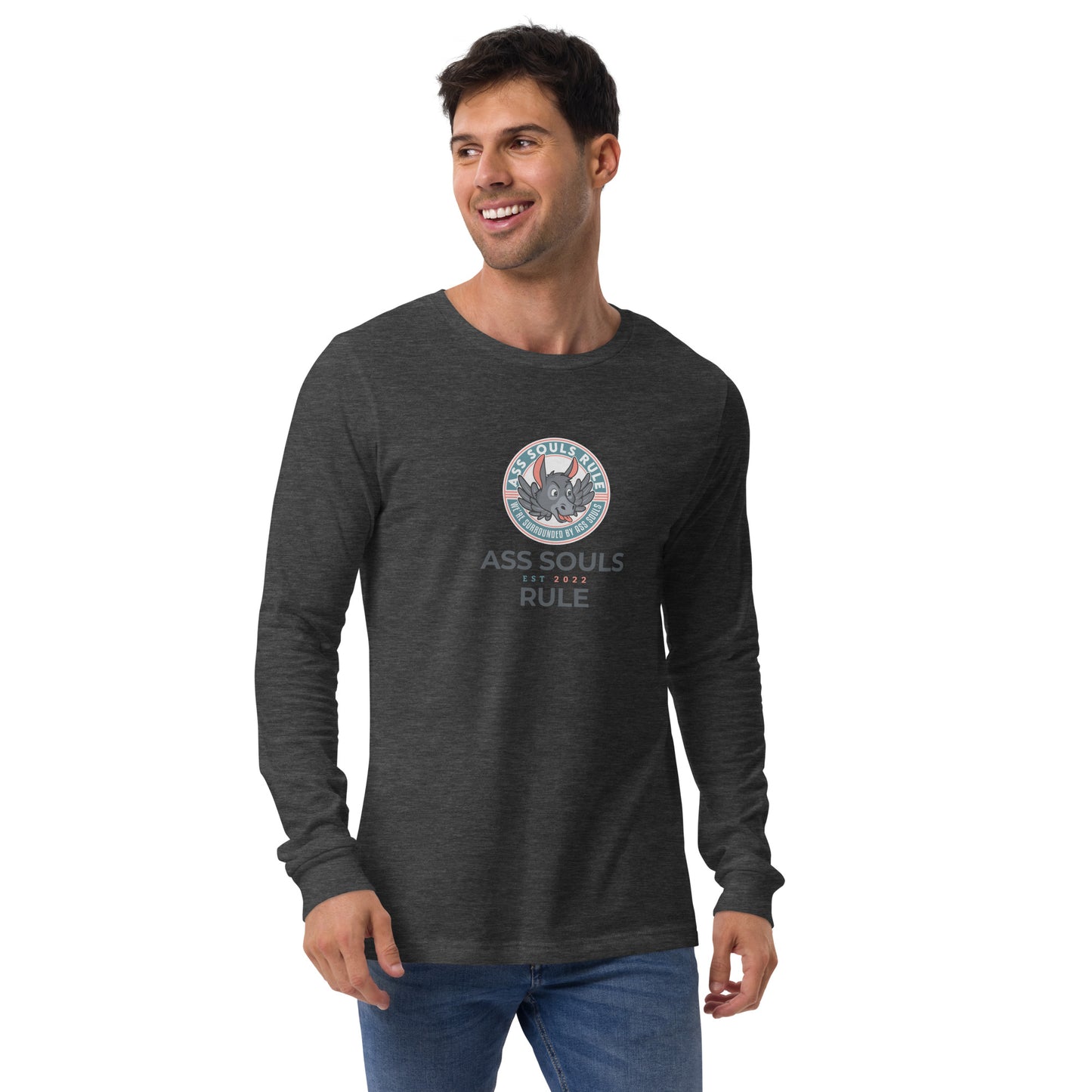Logo of ASR Est unisex long sleeve tee
