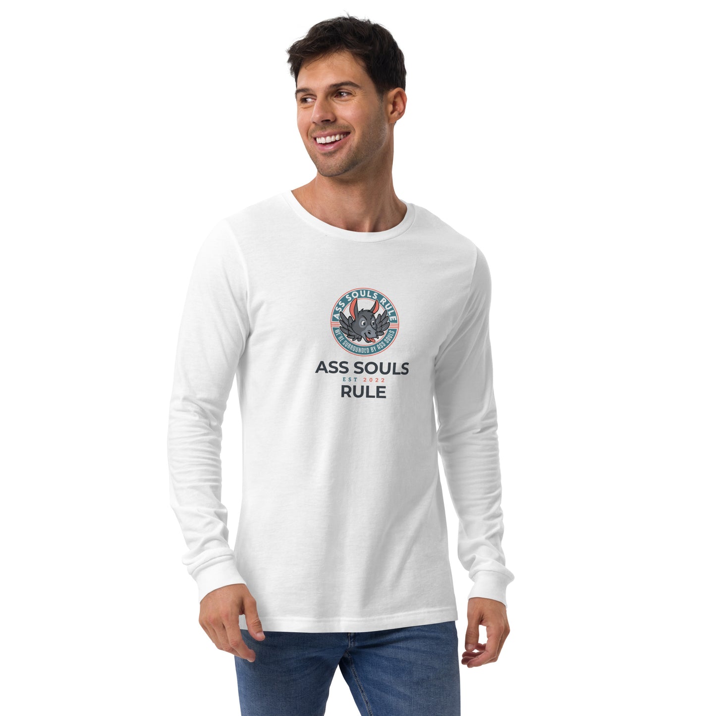 Logo of ASR Est unisex long sleeve tee