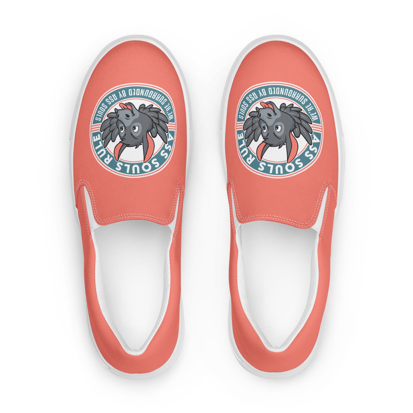 Logo of ASR women’s slip-on canvas shoes